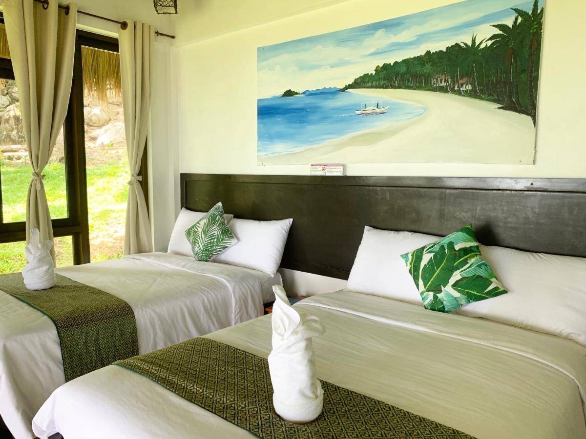 Moon Beach Villas El Nido Exteriör bild