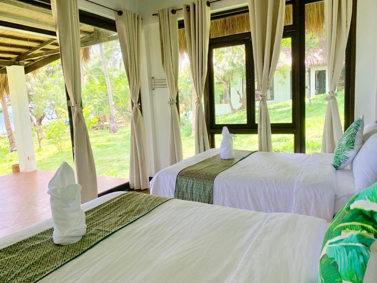 Moon Beach Villas El Nido Exteriör bild